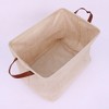 Unique Bargains Fabric Organizing Closet Storage Storage Cube with Handles 1 Pc - 3 of 4