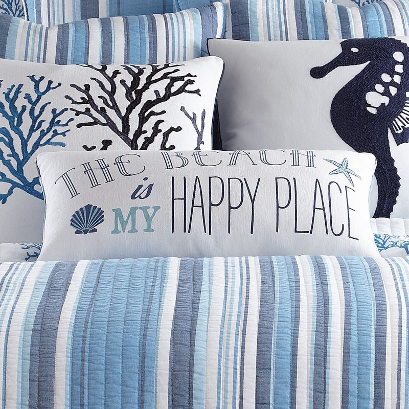 Beach Happy Place Pillow - Levtex Home, 2 of 4