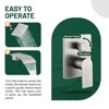 Cobbe Rainfall Shower Faucet Kit with 8-Inch Square Shower Head and Tub Spout, Wall Mount Shower Kit with Valve Brushed Nickel - 4 of 4