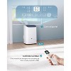 EUHOMY 14,000 BTU Quiet Portable Air Conditioner, Multifunctional Floor AC Unit With Dehumidifier - 3 of 4