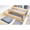 iDESIGN Renewable Wood Collection in Paulownia Wood Expandable Drawer Divider Insert - 3 of 4