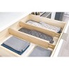 iDESIGN Renewable Wood Collection in Paulownia Wood Expandable Drawer Divider Insert - image 3 of 4