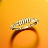 Ross-Simons 18kt Yellow Gold Ribbed-Center Ring - 4 of 4