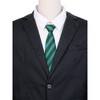 INSPIRE CHIC Men's Pre-tied Striped Adjustable Necktie - 4 of 4