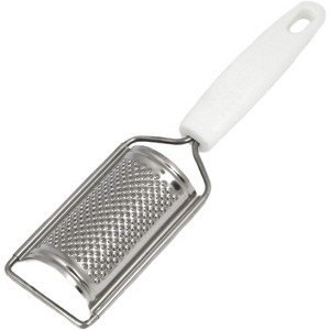 Chef Craft Stainless Steel Curved Fine Grater & Zester - Great for Citrus, Chocolate, Nuts, Spices and Hard Cheeses - 1 of 2
