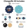 Big Dot of Happiness Strike Up the Fun Bowling Birthday Party or Baby Shower Paper Charger and Table Decorations Chargerific Kit Place Setting for 8 - 3 of 4