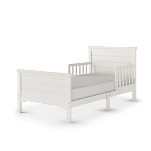 Child Craft Woodland Flat Top Toddler Bed for Kids with Guard Rails, Low to Ground Design, Made of Pinewood, Clean Lines Match Any Décor - 1 of 4