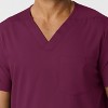 Wink Boundless Men's Multi Pocket V-Neck Scrub Top - 4 of 4