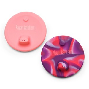 Klean Kanteen 2pk Kids' Stainless Steel Cup Sippy Lid - 1 of 4