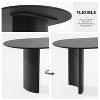 PexFix Haiden Oval 67"x33.5" Dining Table Solid Wood Kitchen Tables - 4 of 4