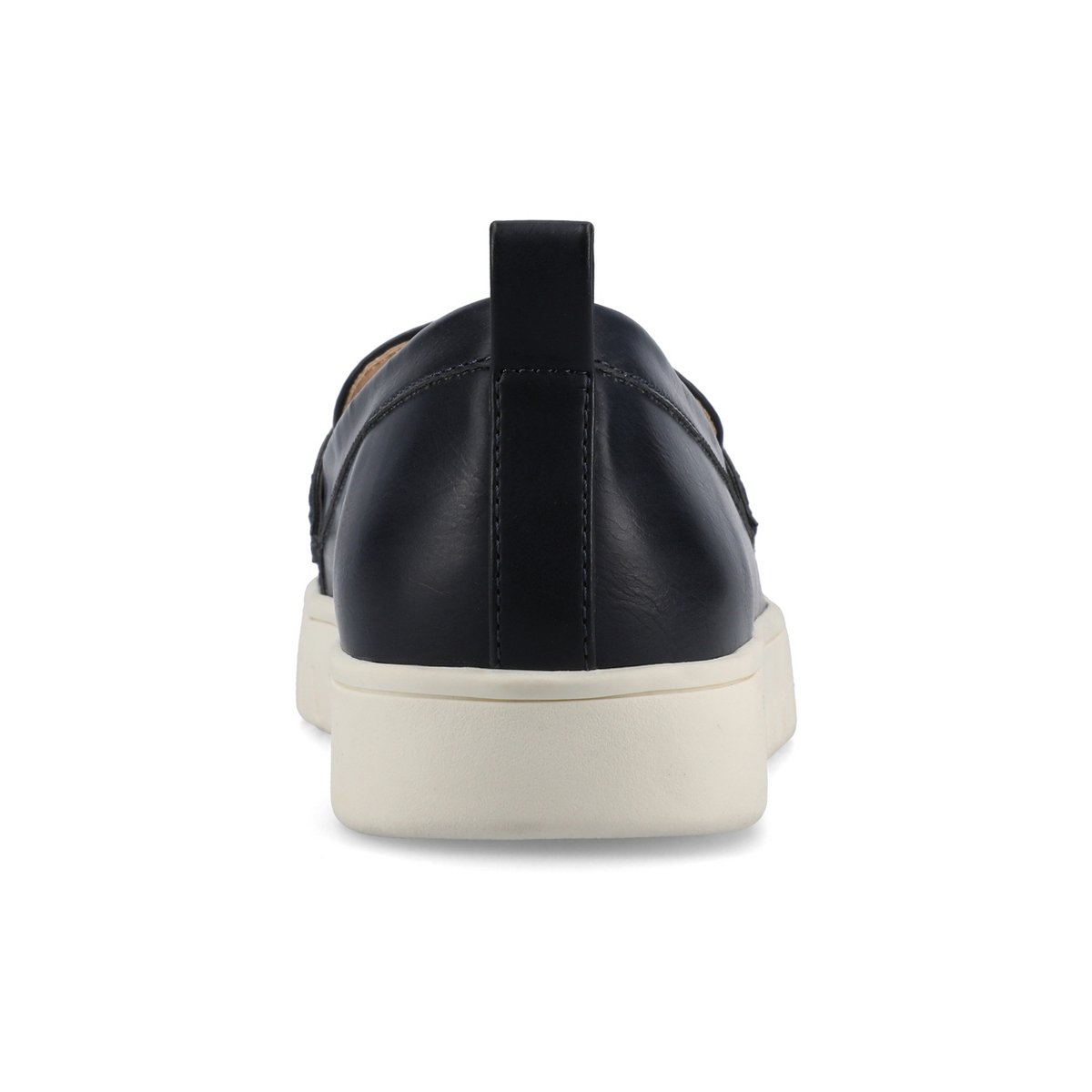 Женские туфли Journee Collection Journee Women's Tayla Medium and Wide Width Penny Loafer, Navy 10 — фото 3