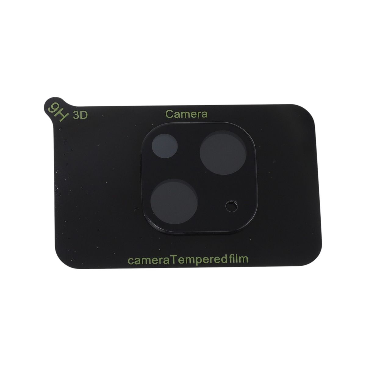 Unique Bargains Phone Camera Cover 5H Glossy Camera Lens Protector Glass Black 1Pcs