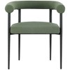 Meridian Furniture,Louie Boucle Fabric Dining Chair, Set of 2 - 3 of 4