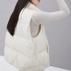 Women’s Lightweight Puffer Vest Packable Warm Winter Puffy Vest - 2 of 4