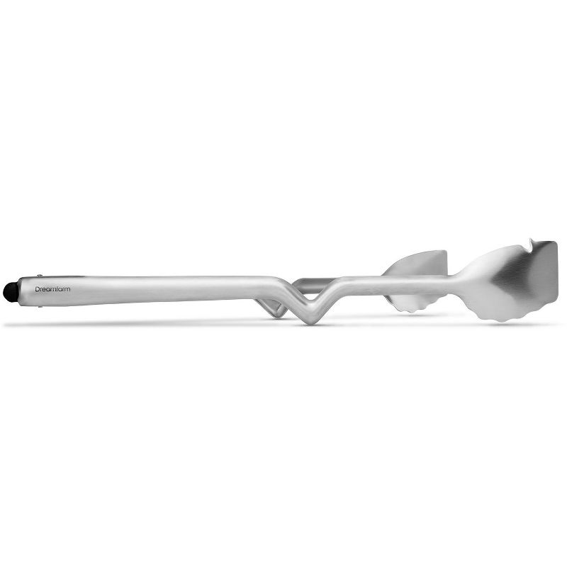 Dreamfarm BBQ Clongs Sit Up Click Lock Tongs, 15-Inch, Stainless Steel, 3 of 6