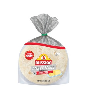 Mission Butter Street Taco Tortillas - 8.54oz/10ct - 1 of 4