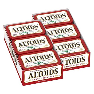 ALTOIDS Arctic Peppermint Sugarfree Mints, 1.2 oz (Pack of 8