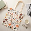 Wrapables Zippered Canvas Tote Bag, Reusable Grocery Shopping Bag - 4 of 4