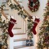 Prelit Christmas Garland, Berries and Pine Cones - 6FT Lighted Garland for Mantle & Outdoor Decoration - 3 of 4