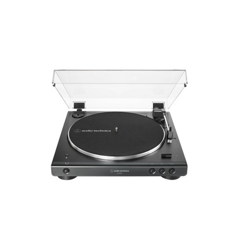 BlackAT-LP60BK Audio Technica Fully Automatic Stereo Record Player Turntable 