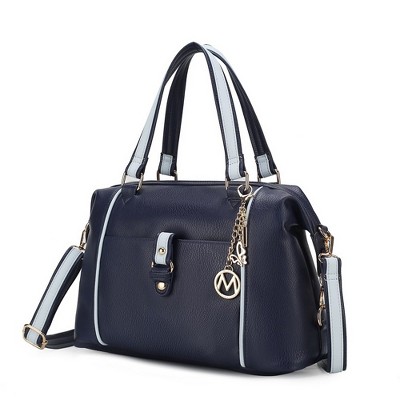 MKF Collection Opal Vegan Leather Lightweight Satchel Bag by Mia K