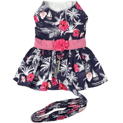 Doggie Design Moonlight Sails Dog Dress with Matching Leash
