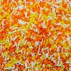Sprinkle Me This – Harvest Candy Corn Blend – Orange, White & Yellow Edible Sprinkle Mix for Cookies, Cupcakes & Cake Pops - 2 of 4
