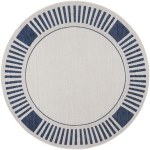 Beach House BHS420 Power Loomed Stain Resistant Non-Shedding Indoor/Outdoor Rugs - Safavieh - 1 of 4