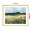 Amanti Art Pastel Wildflower Field II by Ethan Harper Wood Framed Wall Art Print - 4 of 4