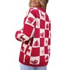 Women's Christmas Cardigan, Long-Sleeve Open-Front Holiday Sweater, Festive Casual Layering Top for Winter - 3 of 4