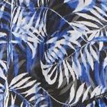 dark sapphire allover palms