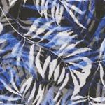 dark sapphire allover palms