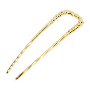 Unique Bargains Women's U-shaped Twisted Hair Pin 1 Pc - 1 of 4