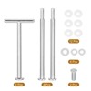 Unique Bargains Cupcake Dessert Plate Hardware Cake Tray Stand Handle - 4 of 4