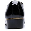 Santimon Dress Shoes Mens Classic Pointed-Toe Patent Leather Lace-up Formal Oxford Shoes - 4 of 4