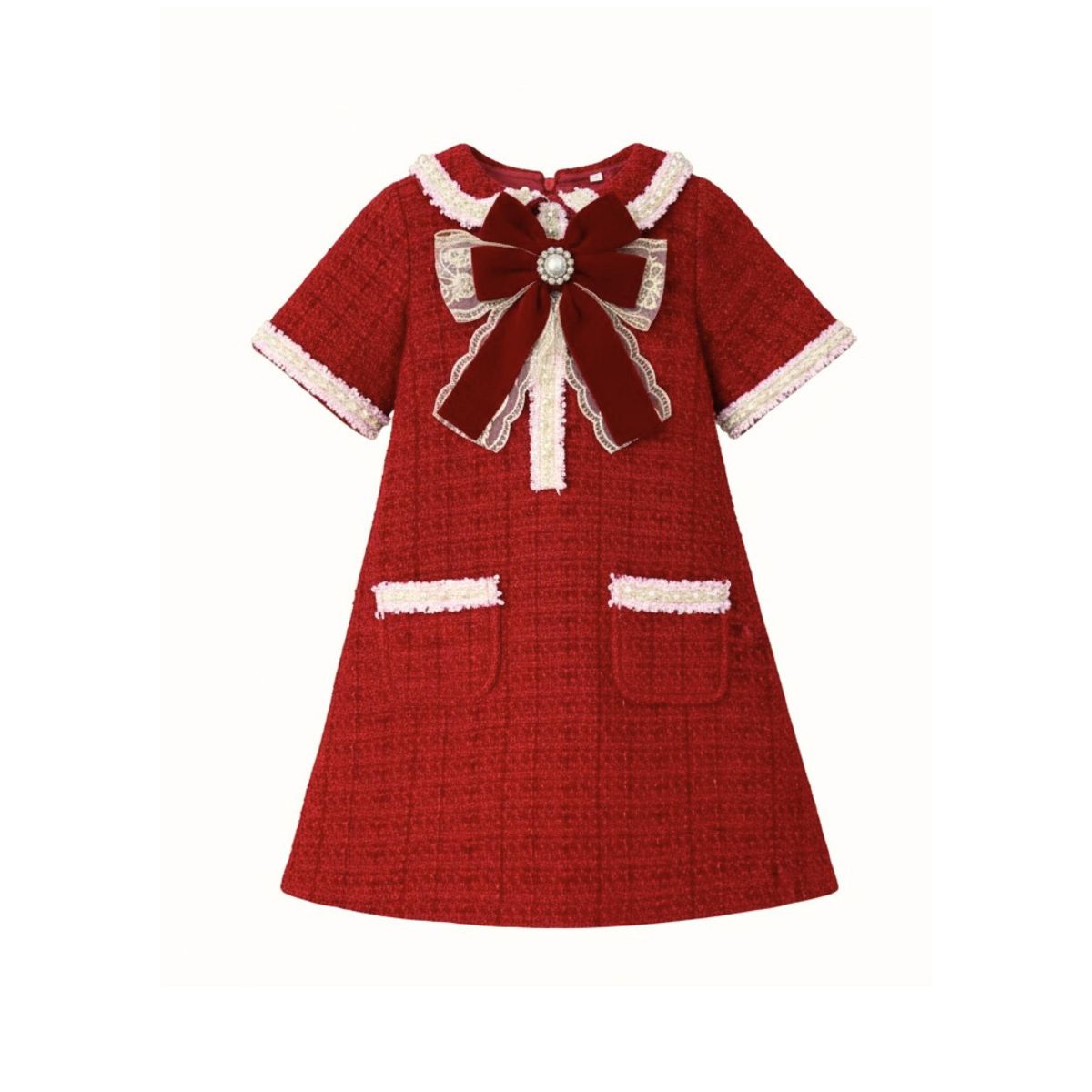 Cozy Meets Chic Tweed Dress Mia Belle Girls