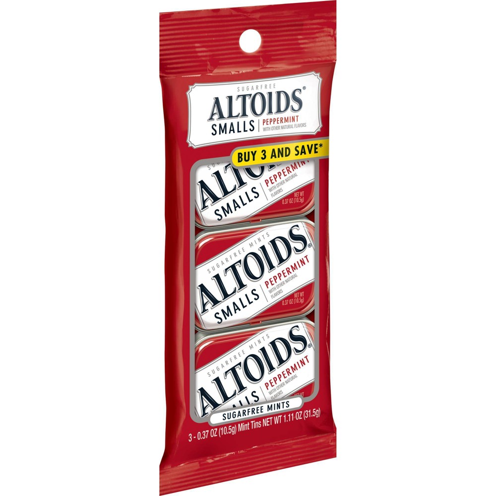 UPC 022000124029 product image for Altoids Smalls Peppermint Mint Candies - 0.37oz/3ct | upcitemdb.com