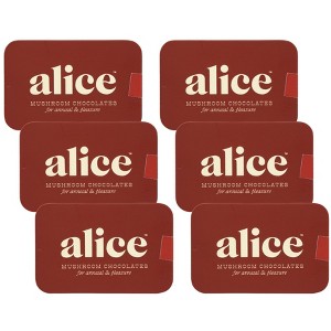 Alice Happy Ending Mushroom Chocolate - 6 boxes, 2.7 oz each - 1 of 4