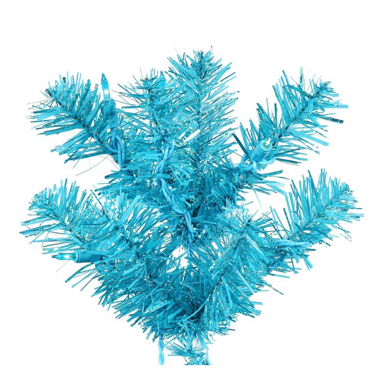 Vickerman Sky Blue Dural Series Artificial Christmas Tree, 2 of 4