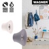 WAGNER – design yourself Multipurpose Wall Hook Set, Black Rubber & Steel, 4pc — Supports up to 35 lbs - 3 of 4