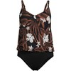 Lands' End Women's Chlorine Resistant Smoothing Control Blouson Fauxkini One Piece Swimsuit - 3 of 4