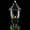 Northlight Lighted Snow Couple Under Street Lamp Christmas Decoration - 13.75" - image 3 of 4