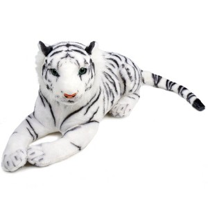 Saphed The White Tiger - Squeeze Me! - 17 Inch Stuffed Animal Plush - 1 of 4