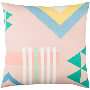 Mark & Day Dishoek Modern Pale Pink Throw Pillow - 1 of 1