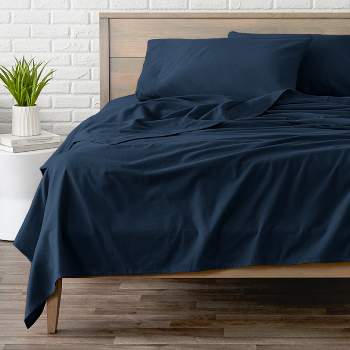 ComforTwill Sheet Set, White Stripe, Twin XL - Standard Textile Home