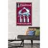 Trends International NHL Colorado Avalanche - 20222 Stanley Cup Logo Framed Wall Poster Prints - 2 of 4