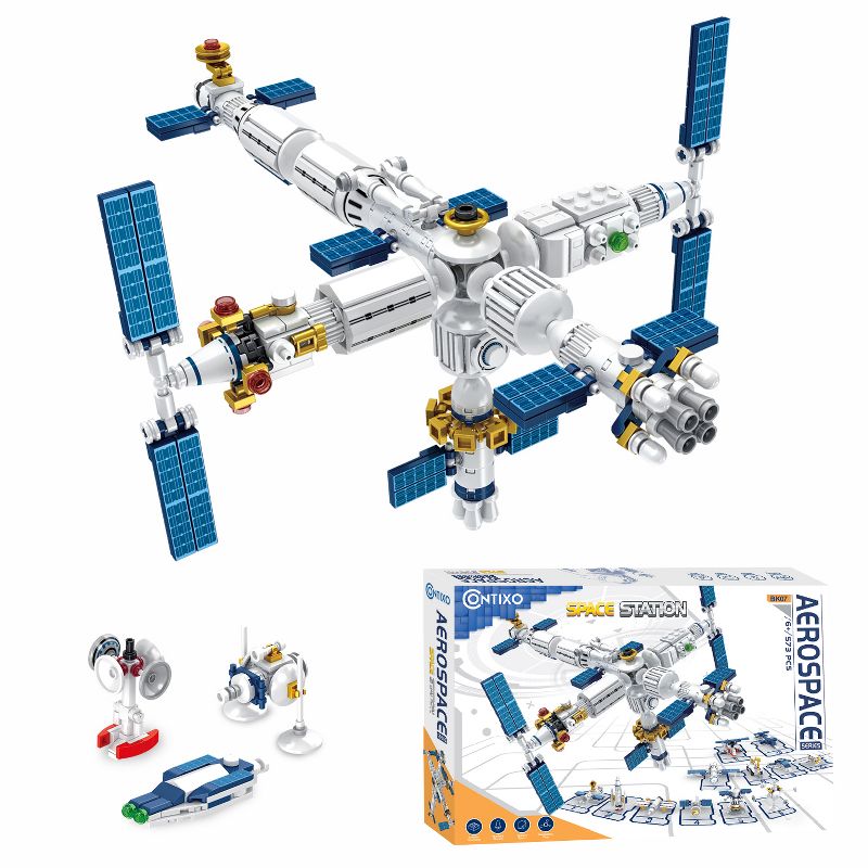 Contixo BK07 Aerospace Series Space Station Building Block Set - 573 PCS, 1 of 8