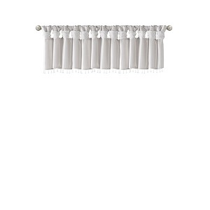 Gracie Mills Elroy Lightweight Beaded Faux Silk Valance - 1 of 4