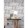 RoomMates Lord of the Rings Black and White Middle Earth Map Kids' Peel and Stick Wallpaper - 4 of 4