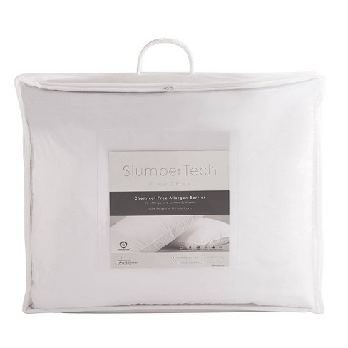 Allergen shop barrier pillow